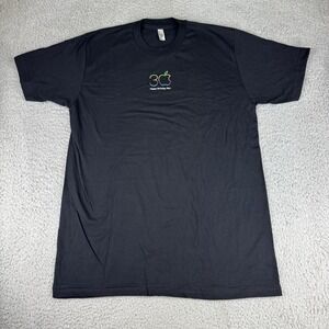 Happy Birthday Mac 30 years Celebrating T Shirt Size Large Black EUC Made In USA